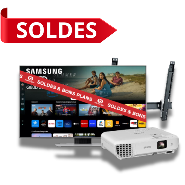 SOLDES - TV & Vidéoprojecteur