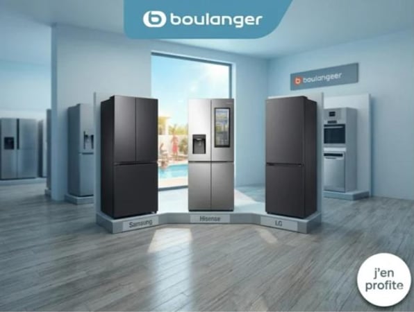 Canicule ! Trouvez votre nouveau frigo chez Boulanger Bourg-en-Bresse ❄️🔥