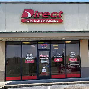 Direct Auto Insurance storefront located at  1540 Jamison Drive, Grenada