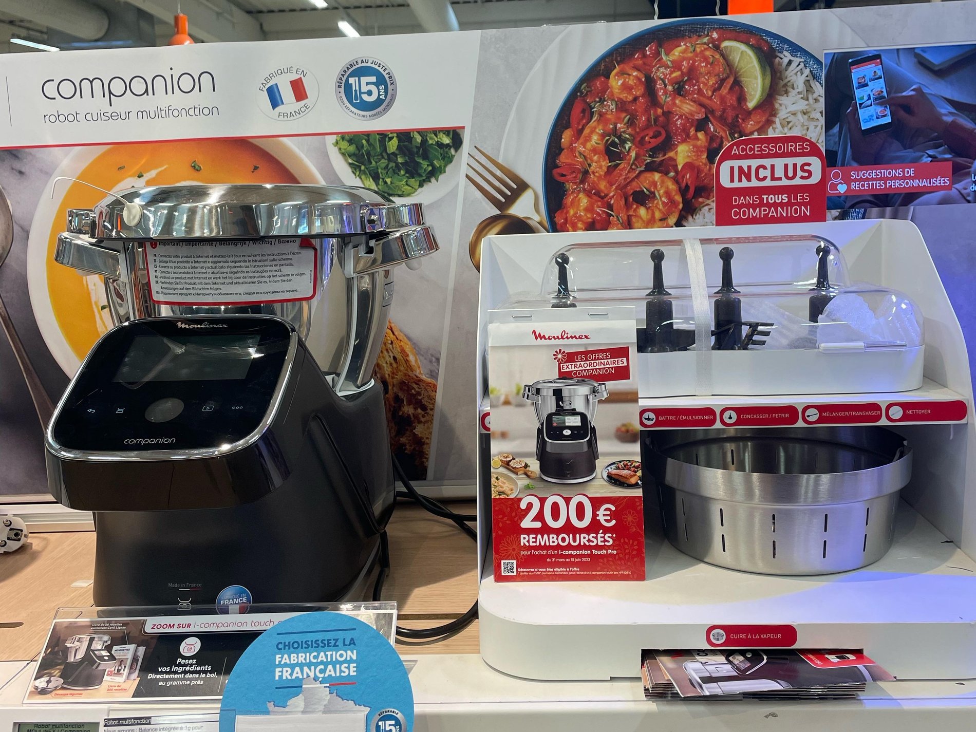 Moulinex cuisiner pâtisserie repas fait maison