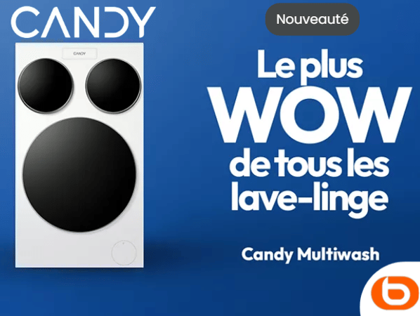 🔥 Candy Multiwash : la nouveauté lave-linge qui fait sensation Chez Boulanger Thiais 🔥