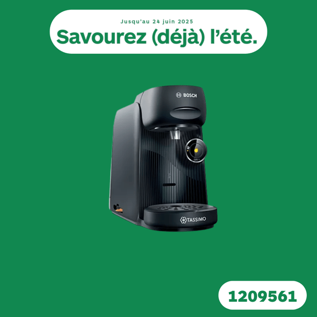 Tassimo BOSCH finesse TAS16 noire