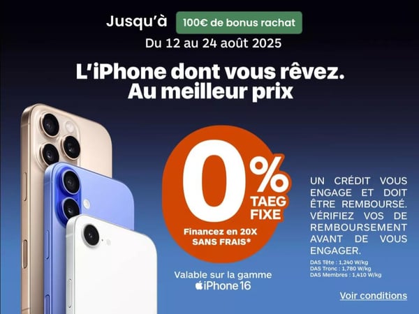 iPhone 16 Montauban