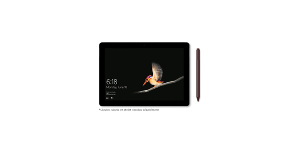 Portable MICROSOFT Surface GO 128 Go
Tablette,