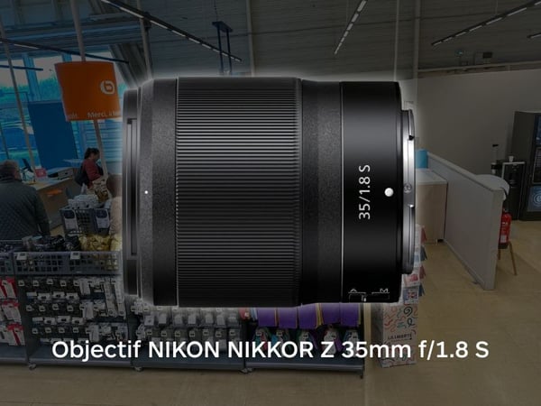 Profitez d'une offre de déstockage sur cette objectif photo NIKON NIKKOR Z 35mm, actuellement disponible à 1 exemplaire au magasin Boulanger Avignon Le Pontet
