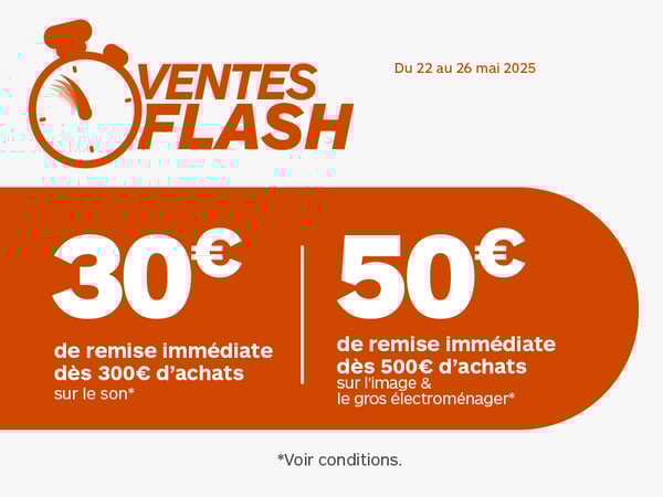VENTES FLASH dans votre Magasin Boulanger Arras ! ⚡