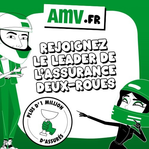 5 bonnes raisons de choisir AMV pour assurer votre moto ou votre scooter