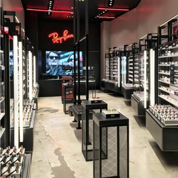 ray ban exclusive store