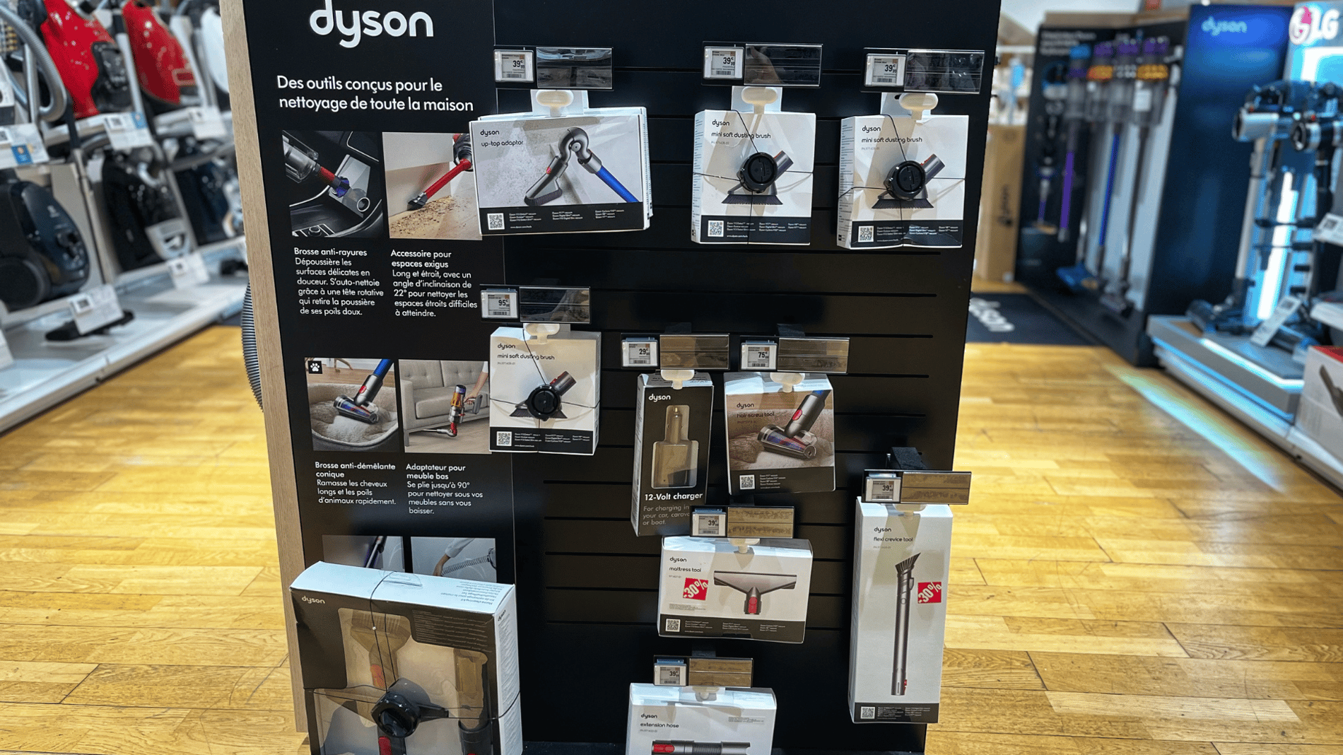 Accessoires dyson boulanger nice cap 3000