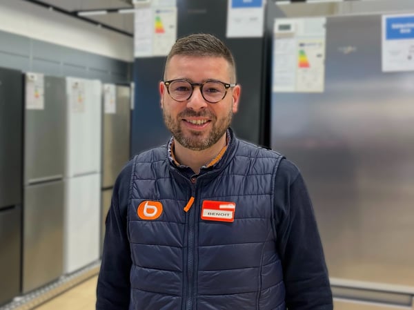 Benoit, vendeur confort