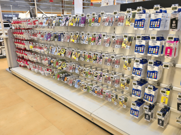 Les cartouches d'encre EPSON, Canon, HP et Essentiel B chez Boulanger Chambéry