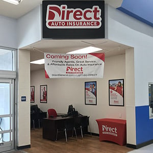 Direct Auto Insurance storefront located at  2201 N Young Blvd, Chiefland