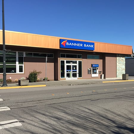 Banner Bank branch in Burlington, Washington