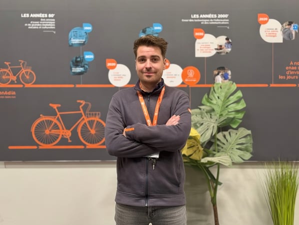 Thibault Responsable Univers confort du magasin Boulanger Langueux.