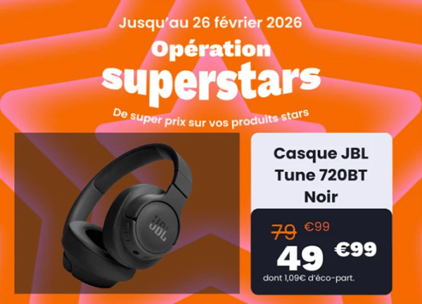 JBL Tune 720BT 🎧💫
Le casque incontournable chez Boulanger Nantes Paridis