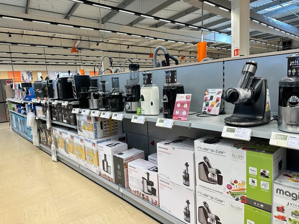 Espace extracteurs de jus, centrifugeuses et pompes à bières dans votre magasin Boulanger Saint-Omer