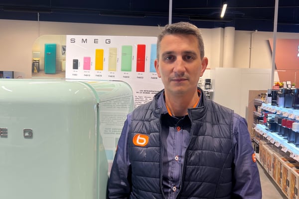 Jérôme, directeur du magasin Boulanger Villebon