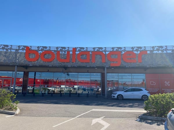 Devanture de votre magasin Boulanger Besançon