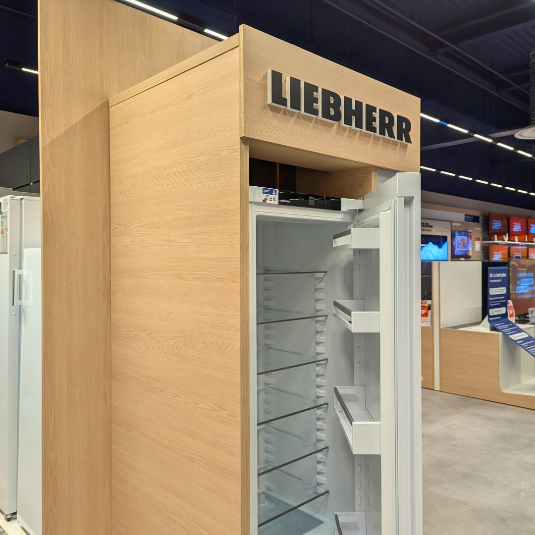 réfrigérateur LIEBHERR chez Boulanger Tours Saint Pierre des Corps